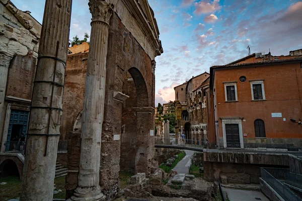 Rom Tourismus Sommerurlaub Geführte Tour — Stockfoto