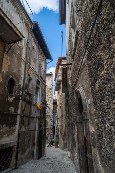 Italie Tourisme Patrimonial Dans Les Abruzzes Tournée Été — Photo