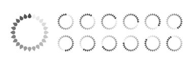 Çembersel Yükleme Simgesi Vektör Videosu Animasyona Hazır Tüm Anahtar Çerçeveleri Bağlantı Önyükleme Önyükleyicisi İndirme Simgesi Kolay Renk Değiştirme