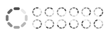 Çembersel Yükleme Simgesi Vektör Videosu Animasyona Hazır Tüm Anahtar Çerçeveleri Bağlantı Önyükleme Önyükleyicisi İndirme Simgesi Kolay Renk Değiştirme