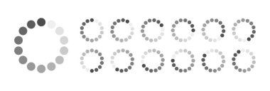 Çembersel Yükleme Simgesi Vektör Videosu Animasyona Hazır Tüm Anahtar Çerçeveleri Bağlantı Önyükleme Önyükleyicisi İndirme Simgesi Kolay Renk Değiştirme