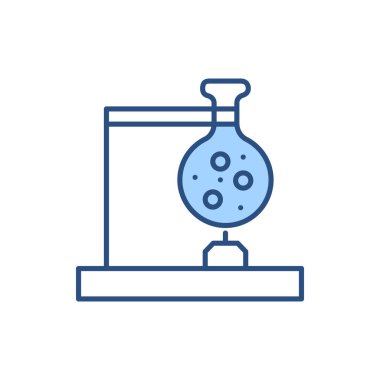 Tüple ilgili vektör çizgisi simgesi. Beyaz arka planda izole edilmiş. Vektör çizimi. Düzenlenebilir vuruş