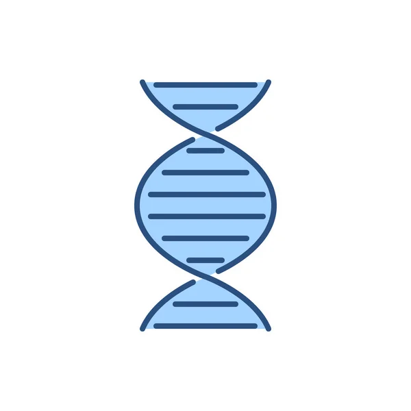 Dna相关的向量线图标 Dna螺旋线图标 脱氧核糖核酸 核酸结构 染色体 分子生物学 遗传密码被白色背景隔离 矢量图解 可编辑笔划 — 图库矢量图片