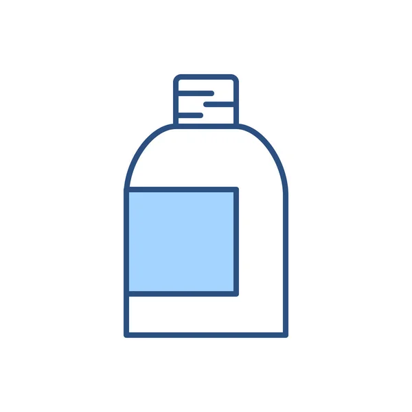Медична Пляшка Пов Язана Векторною Іконою Знак Пляшки Значок Наркотиків — стоковий вектор