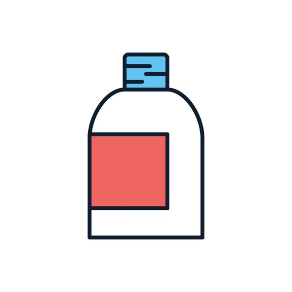 Ιατρικό Μπουκάλι Σχετικό Εικονίδιο Διάνυσμα Πινακίδα Εικόνα Ναρκωτικών Απομονωμένο Λευκό — Διανυσματικό Αρχείο