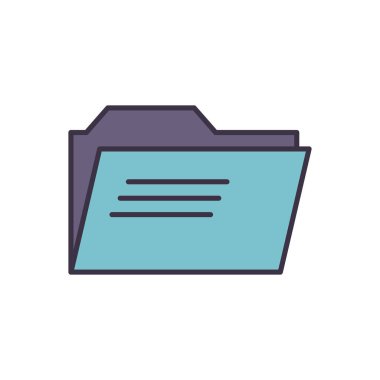 Dizin bağlantılı vektör simgesi. Beyaz arka planda izole edilmiş. Vektör illüstrasyonu