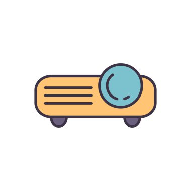 Üretkenlikle ilgili vektör simgesi. Beyaz arka planda izole edilmiş. Vektör illüstrasyonu