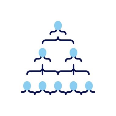 Virüs iletim vektör simgesi. Virüs iletim işareti. Beyaz arka planda izole edilmiş. Düzenlenebilir vektör illüstrasyonu