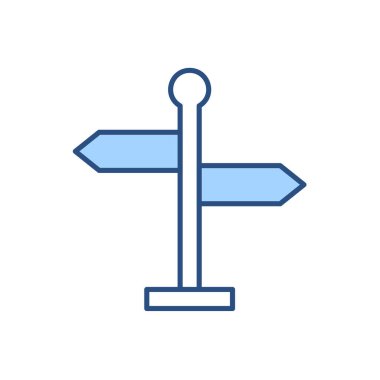 İmza direğiyle ilgili vektör simgesi. Beyaz arka planda izole edilmiş. Vektör illüstrasyonu