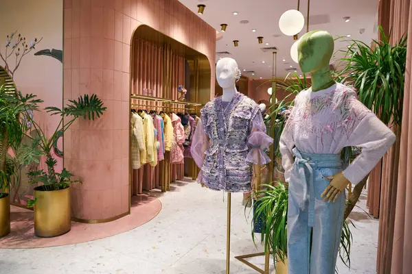 stock image SHENZHEN, CHINA - CIRCA NOVEMBER, 2019: interior shot of Le Fame store in Shenzhen.