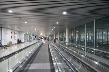 KUALA LUMPUR, MALAYSIA - CIRCA MARCH, 2023: Kuala Lumpur Uluslararası Havaalanı 'nın iç çekimleri.