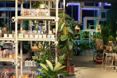 BANGKOK, THAILAND - CRCA Nisan 2023: Siam Discovery alışveriş merkezi içinde.