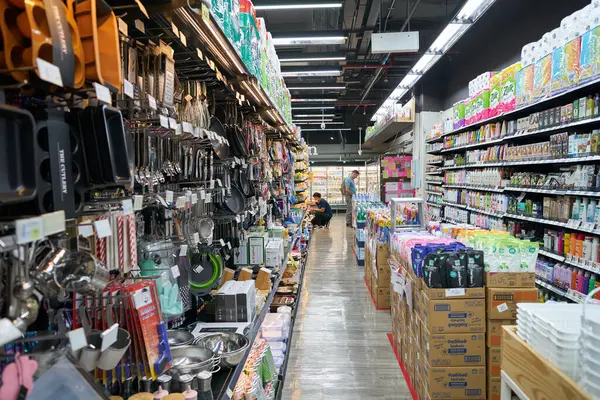 stock image BANGKOK, THAILAND - CIRCA MARCH, 2023: interior shot of Villa Market supermaket in SENA fest mall.