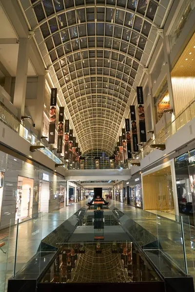 stock image SINGAPORE - NOVEMBER 05, 2023: interior shot of the Shoppes at Marina Bay Sands.