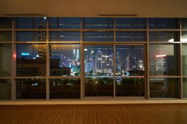 KUALA LUMPUR, MALAYSIA - 26 Mayıs 2023: Mercure Hotel 'den Kuala Lumpur Manzarası.