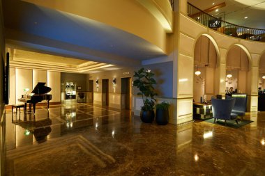 HO CHI MINH ŞEHRİ, VİETNAM - 28 Mart 2023 Sofitel Saigon Plaza Oteli.