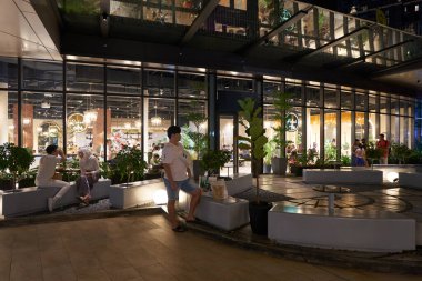 KUALA LUMPUR, MALAYSIA - 27 Mayıs 2023: Pokok Lalaport BBBCC 'ye giriş.