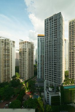 KUALA LUMPUR, MALAYSIA - 28 Mayıs 2023: Ibis Kuala Lumpur Şehir Merkezi 'nden görüntü.