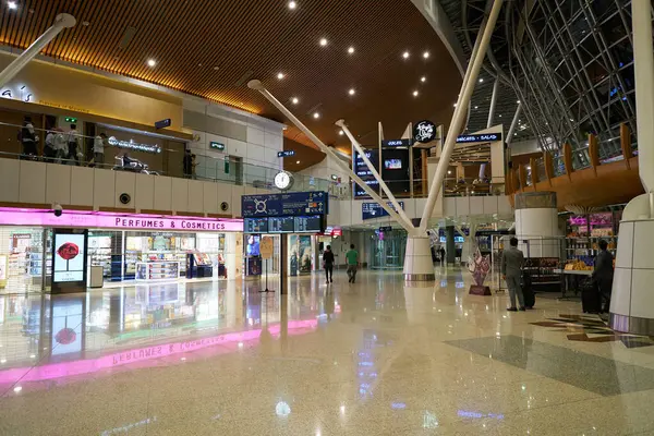 stock image KUALA LUMPUR, MALAYSIA -  CIRCA MAY, 2023: interior shot of Kuala Lumpur International Airport.