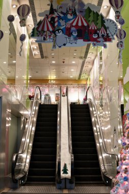 HONG KONG, ÇİN - 07 Aralık 2023: Laforet 'in girişi