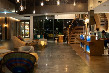 PHUKET, THAILAND - 25 Nisan 2023: 5 Phuket 'teki Indigo Oteli.