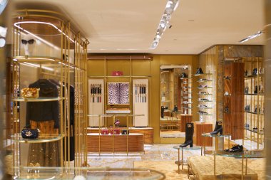 Hong Kong Dolce ve Gabbana 'daki HONG KONG, ÇİN - 05 Aralık 2023.