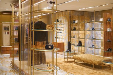Hong Kong Dolce ve Gabbana 'daki HONG KONG, ÇİN - 05 Aralık 2023.