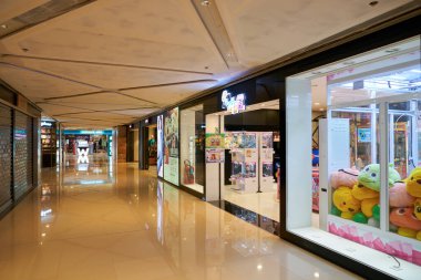 HONG KONG, ÇİN - 05 Aralık 2023: Çin Hong Kong şehrinin içi.