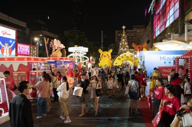 BANGKOK, THAILAND - 09 ARALIK 2023: Bangkok 'taki 