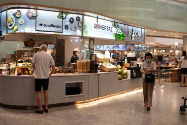 BANGKOK, THAILAND - 09 ARALIK 2023: Bangkok 'taki CentralWorld alışveriş merkezinde Universal Coco.