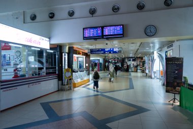 KOTA BHARU, MALAYSIA - 21 Kasım 2023: Kota Bharu Havaalanı.