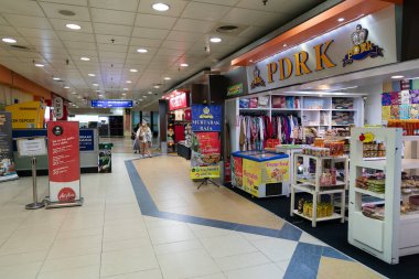 KOTA BHARU, MALAYSIA - 21 Kasım 2023: Kota Bharu Havaalanı.