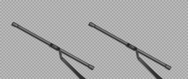 Cam sileceği sert havalarda. vektör çizim, tasarım öğeleri izole şeffaf arka plan üzerinde