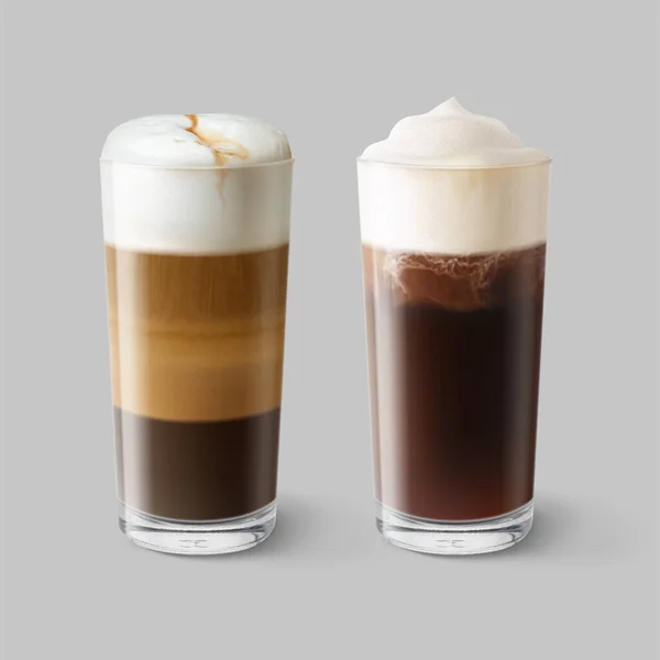 Warme Koffie Geïsoleerde Vectorillustratie — Stockvector