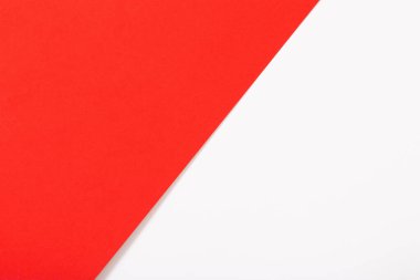 Noel kırmızı ve beyaz kağıt arkaplan