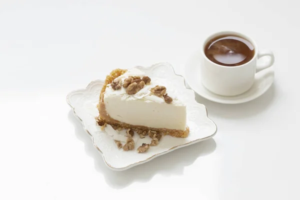 커피와 케이크 — 스톡 사진