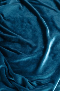 güzel mavi kadifenin arka planı