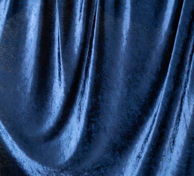 mavi parlak farbik arkaplanı