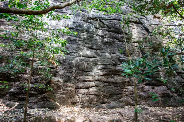 1800 Millones Sedimentos Metamórficos Rocas Gneis Esquisto Roca Burrungkuy Nourlangie — Foto de Stock