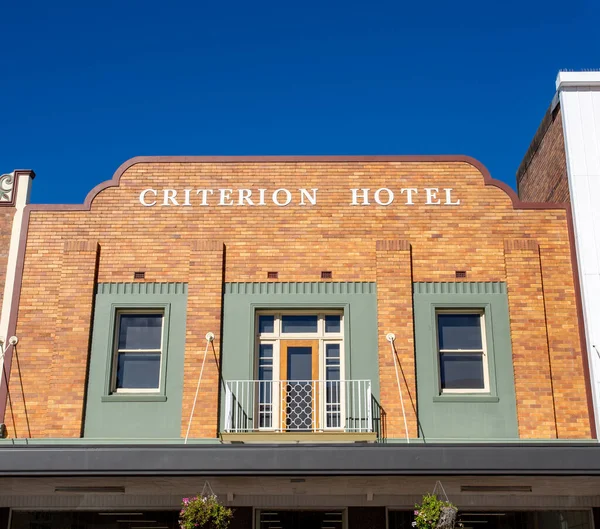 Pozůstatky Starého Hotelu Criterion Russell Street Toowoombě Queensland Austrálie — Stock fotografie