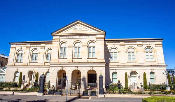 Das Toowoomba Court House Building Ist Ein Denkmalgeschütztes Ehemaliges Gerichtsgebäude — Stockfoto