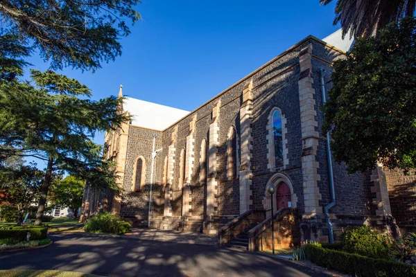 Aziz Luke Katedrali 1897 James Street Toowoomba Queensland Geleneksel Gotik — Stok fotoğraf