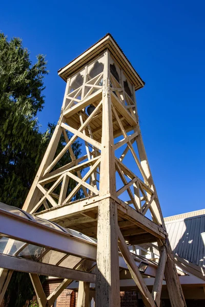 Zvonice Památkově Chráněného Kostela Jakuba Anglikána Postaveného Letech 1869 1953 — Stock fotografie
