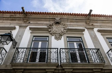 Da Barrosa ailesinin cephesi, 18. yüzyılda Portekiz 'in Viana do Castelo şehrinde inşa edildi.