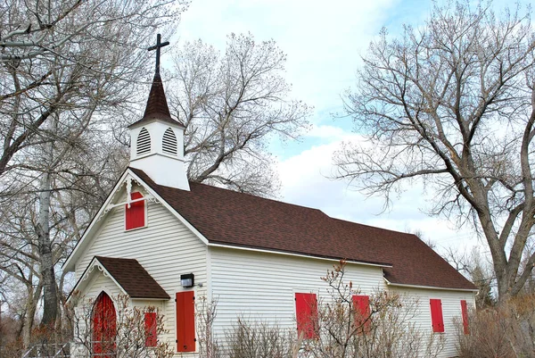 Doğada Kilise Açık Havada Sergilenir — Stok fotoğraf