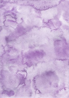 Mor el boyalı suluboya kağıt arkaplan, dikey biçim.