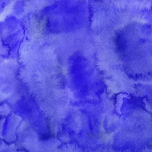 Azul Escuro Aquarela Papel Pintado Fundo Formato Quadrado — Fotografia de Stock