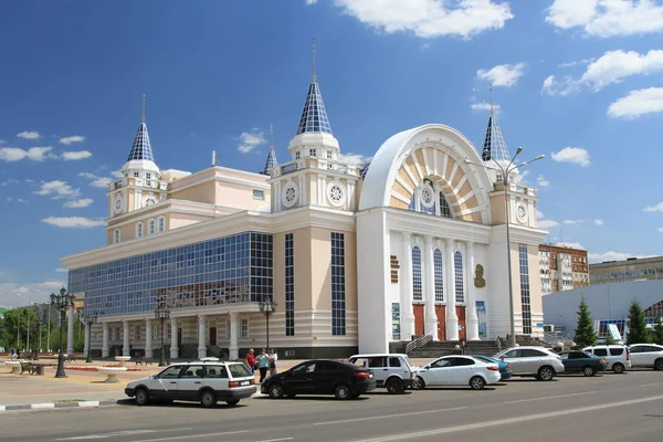 Costruzione Del Teatro Qostanay Kazakistan — Foto Stock