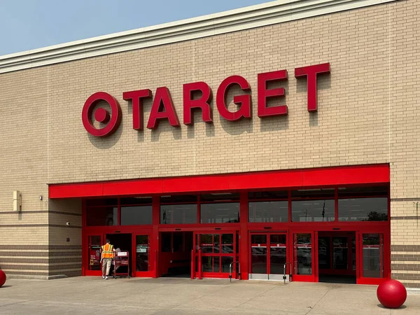 Northville Michigan Usa May 2023 Entrance One Target Stores Located Stock Photo