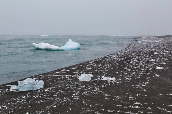 Льодовикове Озеро Йокулсарлоні Ісландія — стокове фото